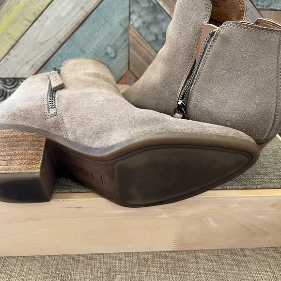 Frye Taupe Suede Ankle Boots - Picture 8 of 8